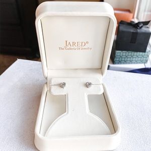Jared Diamond Heart Earrings